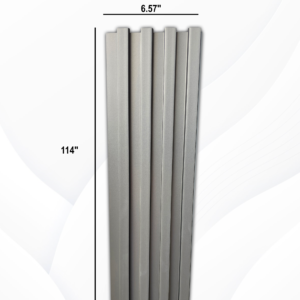 interior slat wall black