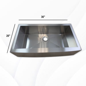 handmade farmhouse kitchen steel sink 21 inch, single bowl